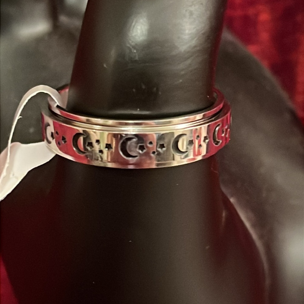 NEW Men’s Celestial Spinner Ring – Size 10